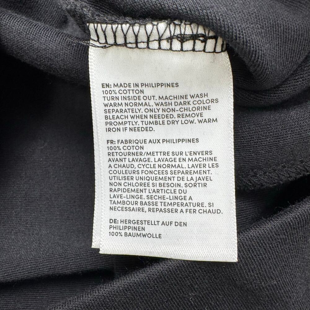 Lands' End Pull On Pants Black Sport Knit Wide Leg Size Large Tall Elastic Waist - Picture 6 of 13